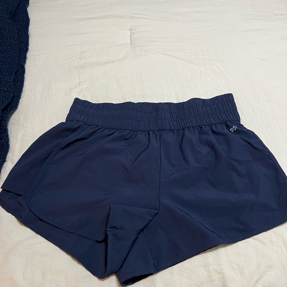 DSG Blue Athletic Shorts Lightweight Performance